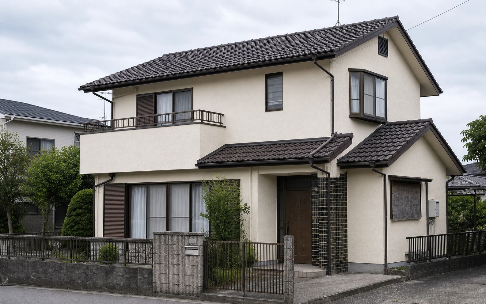 外壁・屋根塗装の施工後イメージ