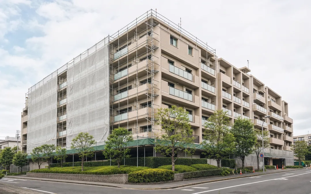 マンション大規模修繕・居住者向け情報サイトのデモ